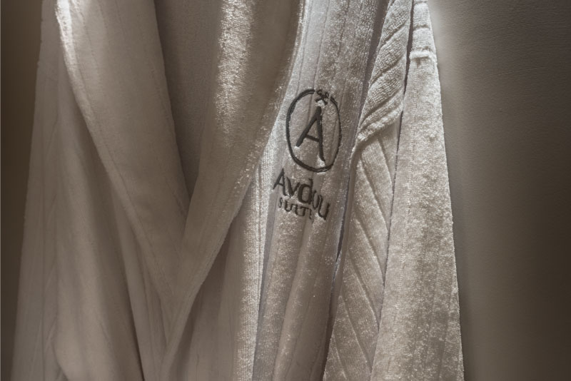 Avdou Collection Suites bathrobe