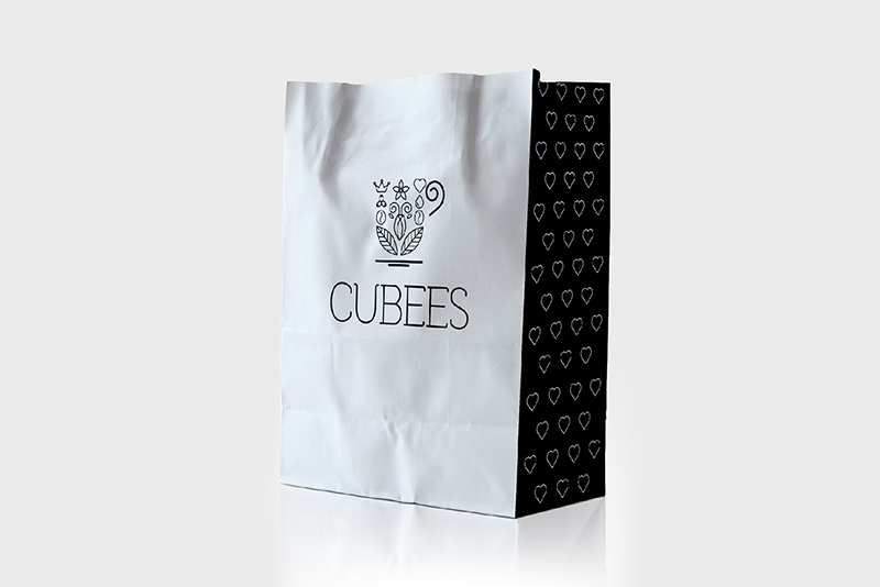 Cubees promotion bag