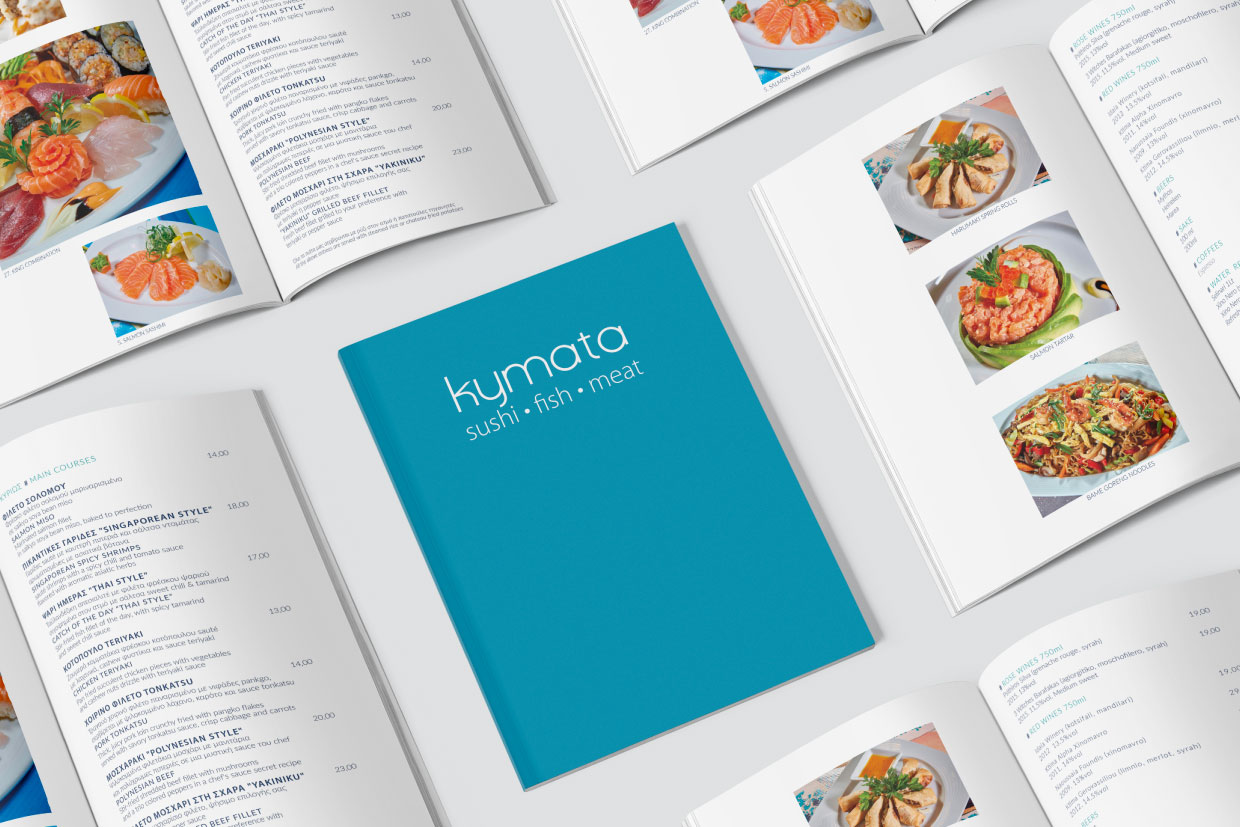 Kymata Restaurant & Sushi Bar restaurant menus 