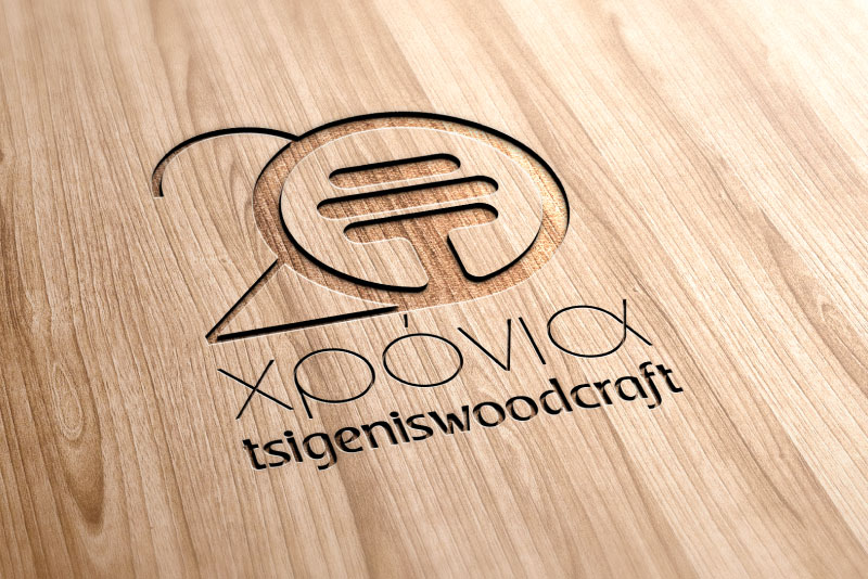 Tsigenis Woodcraft aniversary logo