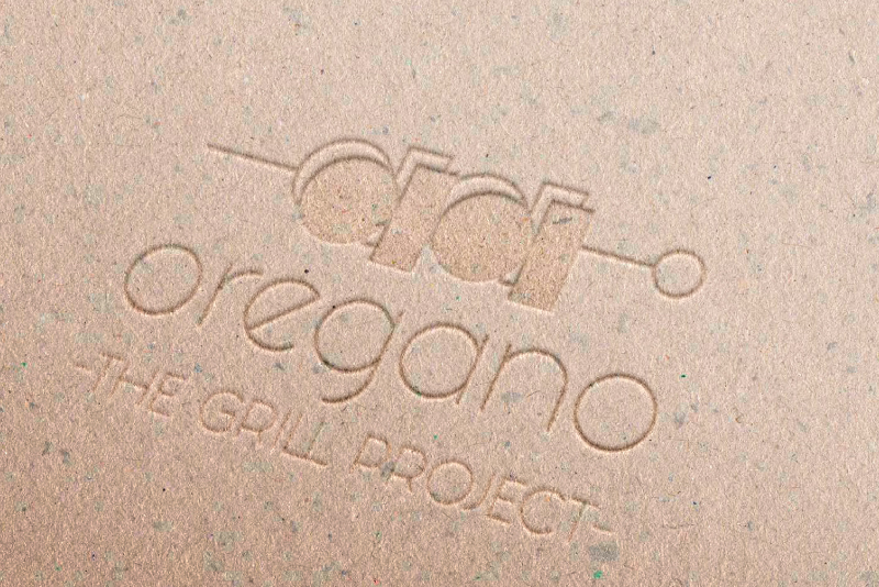 Oregano The Grill Project branding
