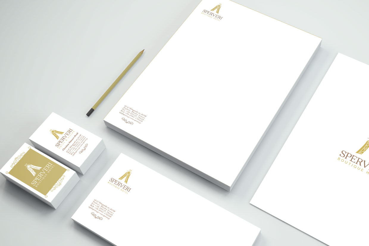 Sperveri Boutique Hotel & Villas Branding